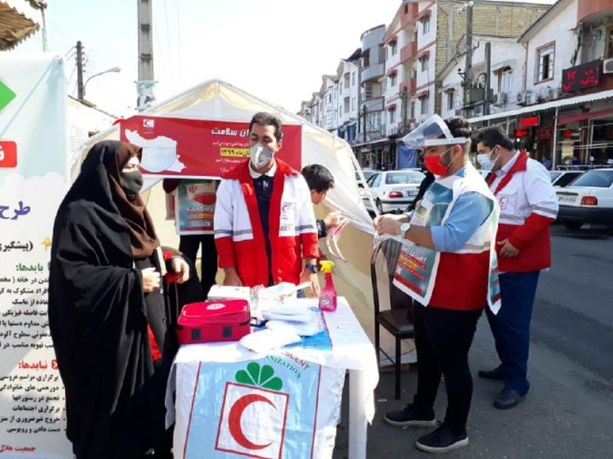 بهره مندی بیش از ۱۸ هزار نفر از خدمات ناظران و آمران سلامت هلال احمر کاشان