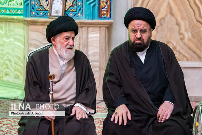 مراسم ختم همسر آقامحمدی