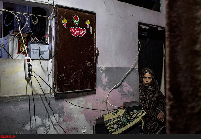 غزه در تاریکی