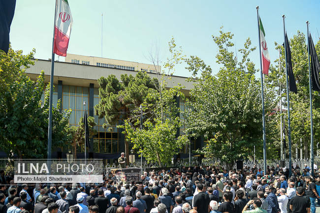 مراسم تشییع محمد اسماعیلی نوازنده پیشکسوت عرصه تنبک‌نوازی