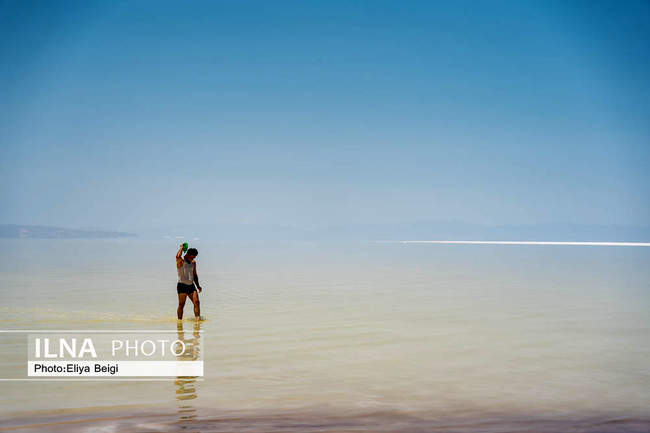 دریاچه ارومیه از لنز دوربین ایلنا