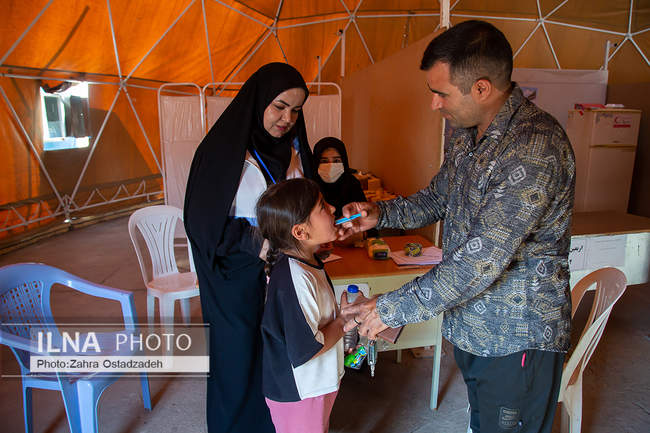 اقامت و پذیرایی زائران اربعین حسینی در موکب بنیاد مستضعفان