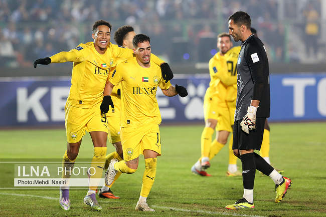 دیدار تیم ‌های فوتبال استقلال ایران و الوصل امارات