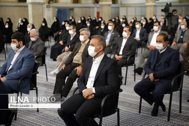 دیدار پرستاران و خانواده شهدای سلامت با رهبر معظم انقلاب