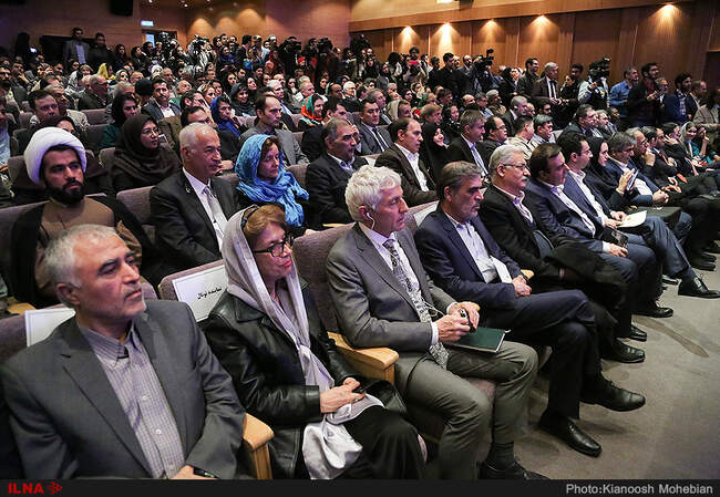 تصاویری از افتتاحیه «لوور در تهران» با حضور وزیر خارجه فرانسه