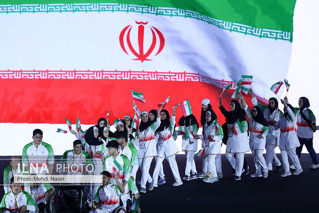 مراسم افتتاحیه پنجمین دوره بازی‌های پاراآسیایی جوانان - امارات