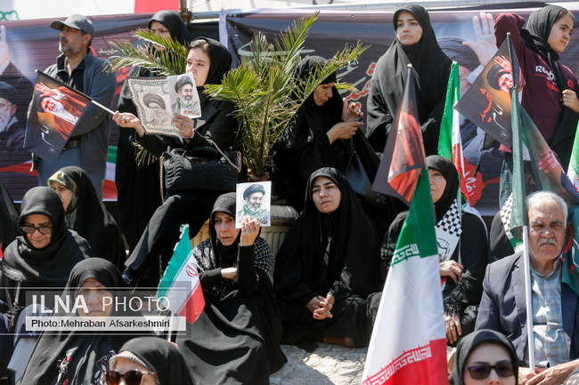 مراسم اربعین رهبر شهید انقلاب در تهران / 1