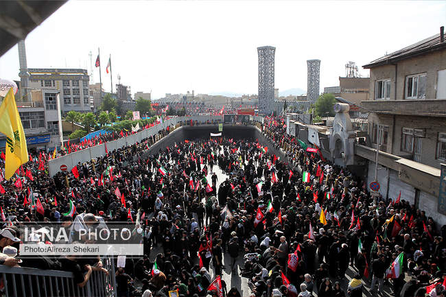 مراسم تشییع پیکر مطهر رهبر شهید انقلاب / 2