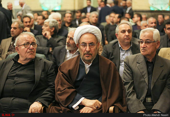 مراسم ترحیم برادر محمدحسین مقیمی استاندار تهران 