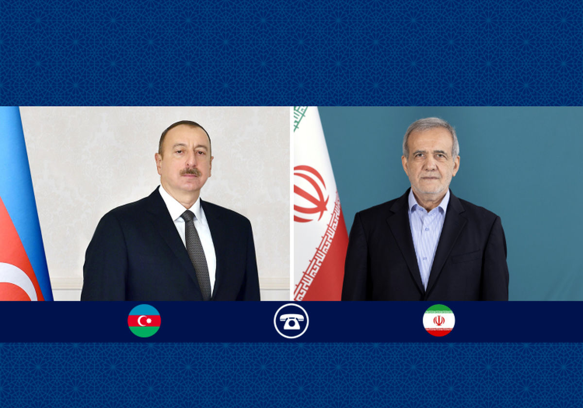 تاکید رؤسای جمهور ایران و آذربایجان بر تعمیق روابط برادرانه و توسعه همکاری‌های اقتصادی دو کشور 
