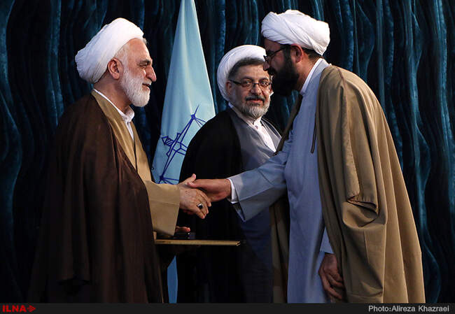 مراسم تحلیف و ادای سوگند کار آموزان قضایی