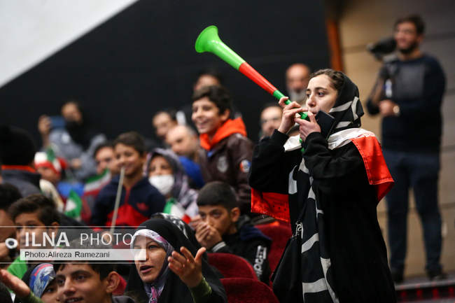 تماشای دومین بازی ایران در جام جهانی قطر در فرهنگسرای اشراق