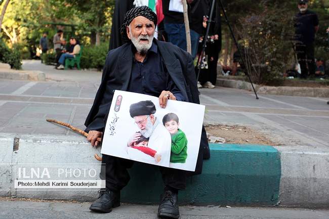 دومین روز مراسم وداع با رهبر شهید انقلاب در مصلای تهران/ 9