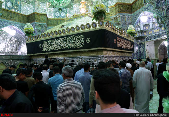 مراسم احیا شب نوزدهم ماه رمضان در آستان مقدس حضرت فاطمه معصومه سلام ا