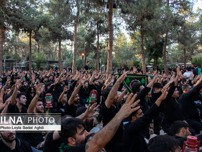 تاسوعا 1401 با هیئت احلی من العسل