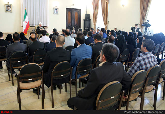 مراسم تجلیل از قهرمانان مسابقات خاورمیانه ـ ترکیه 2014  با حضور آیت الل