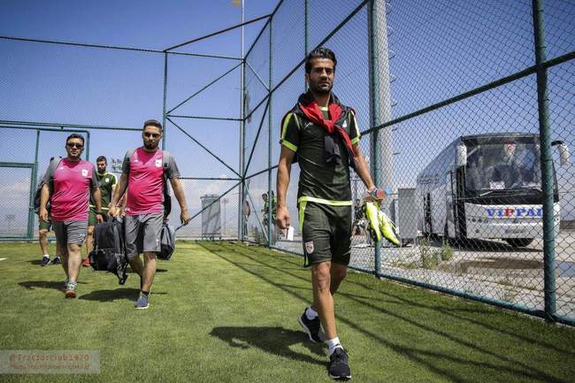 گزارش تصویری تمرین تراکتور؛ شاگردان دنیزلی در کمپ ارضروم