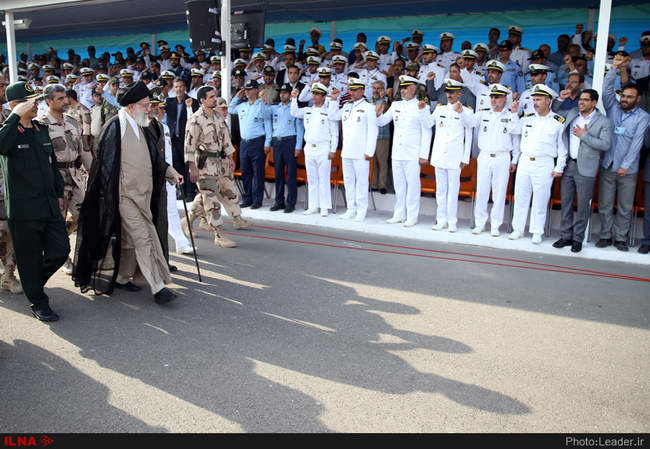 حضور رهبر انقلاب در مراسم تحلیف و دانش‌آموختگی دانشجویان دانشگاه عل