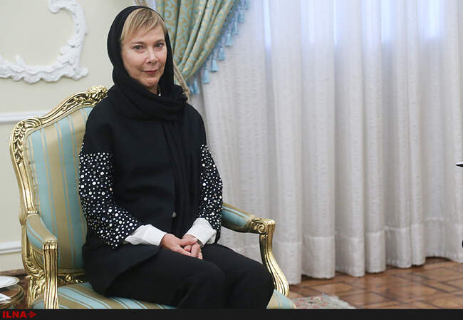 هلنا سانگلند سفیر جدید سوئد در تهران