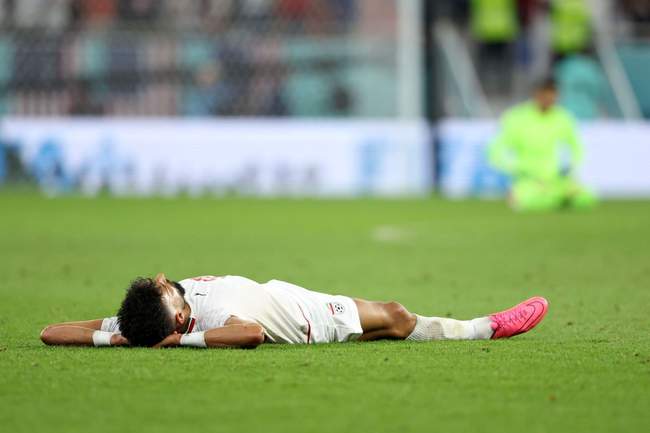 تصاویر وداع بغض آلود ملی پوشان با جام جهانی 2022