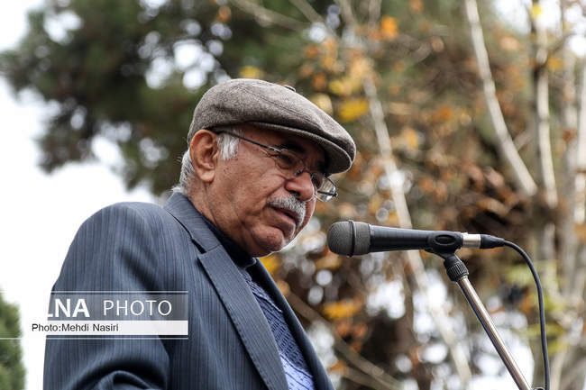 مراسم تشییع پیکر تورج شعبانخانی