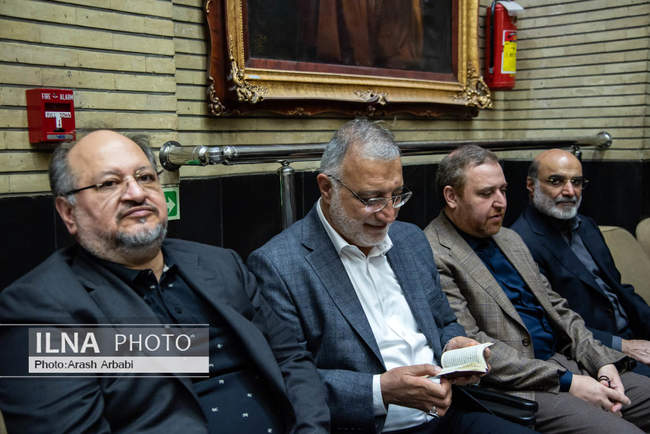 مراسم ترحیم مادر غلامعلی حداد عادل