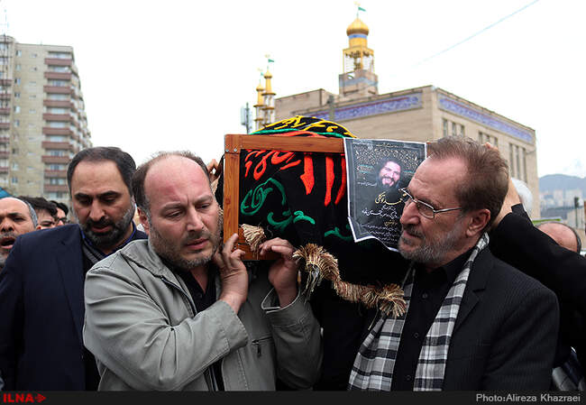 گزارش تصویری مراسم تشییع فرزند احمد توکلی