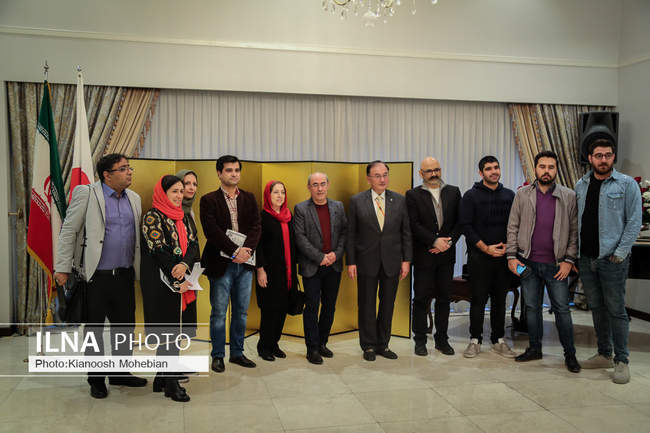 مراسم تقدیر دولت ژاپن از کمال تبریزی