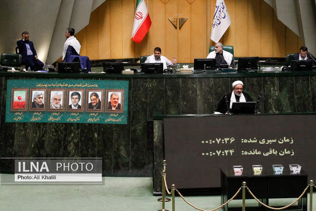 جلسه رای اعتماد وزیر پیشنهادی اقتصاد