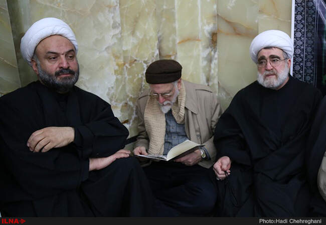 مراسم  هفتمین روز درگذشت مرحوم آیت الله العظمی سید عبدالکریم موسوی اردبیلی