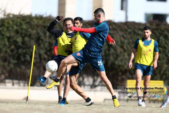 گزارش تصویری از تمرینات پرسپولیس 