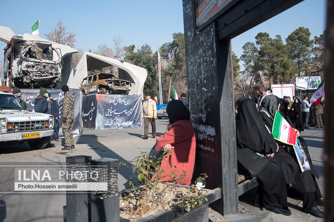 راهپیمایی محکومیت اقدامات تروریستی آمریکا و رژیم صهیونیستی علیه ملت