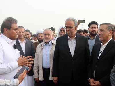 معاون اجرایی رئیس جمهور از کریدور شمال - جنوب بازدید کرد