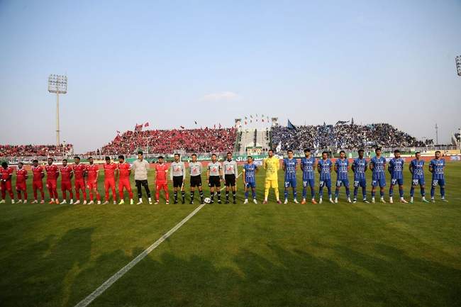 دیدار تیمهای استقلال تهران و پرسپولیس تهران