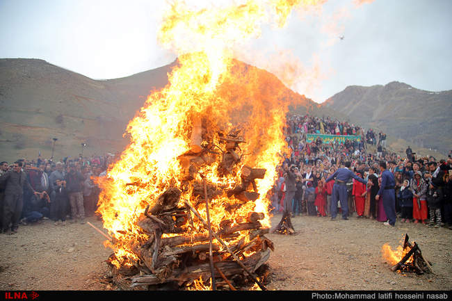 جشن نوروز در روستای تخته - سنندج