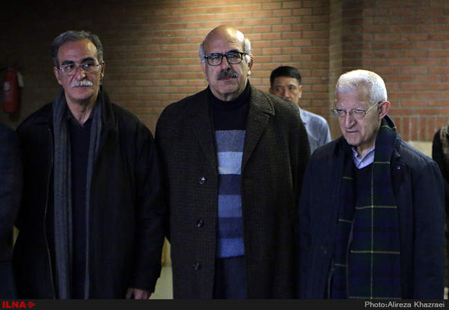 مراسم تشییع  پیکر مرحوم احمد منزوی