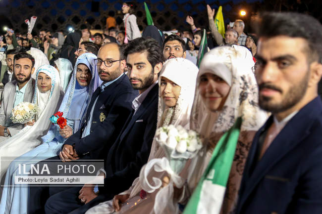 برگزاری جشن ازدواج ۱۰۰۰زوج جان فدا در تهران