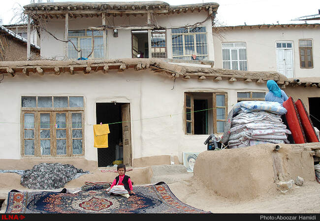 آیین خانه تکانی در روستای عمارلو رودبار گیلان