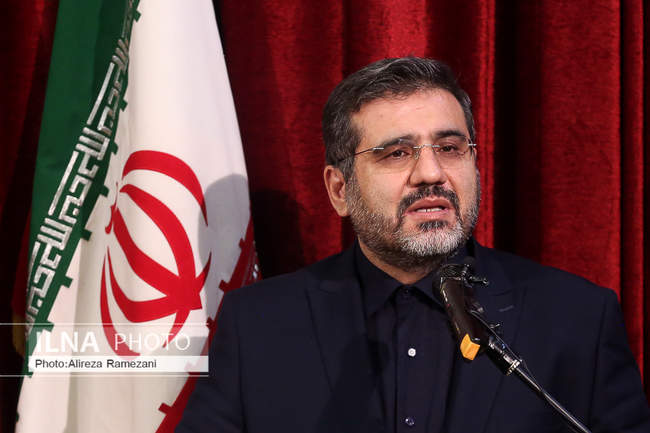 بازدید وزیر فرهنگ و ارشاد اسلامی از هنرستان موسیقی دختران