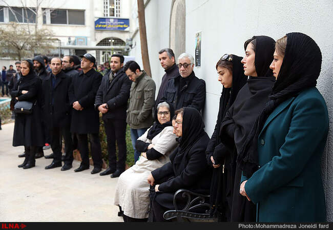 مراسم تشییع نیما طباطبایی