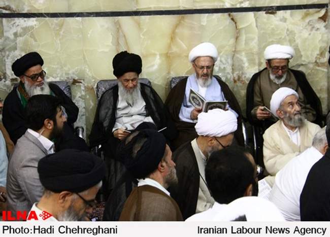 آیین پنجاه و پنجمین سالگرد ارتحال آیت‌الله‌ بروجردی