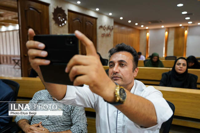 نشست خبری رئیس اتاق بازرگانی قزوین به روایت تصویر