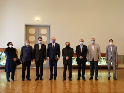 دیدار معاون امور هنری و رییس موسسه فرهنگی اکو
