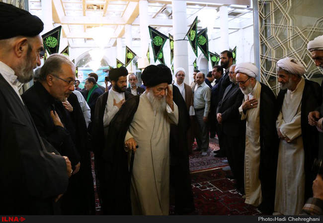 مراسم بزرگداشت آیت الله خزعلی در قم