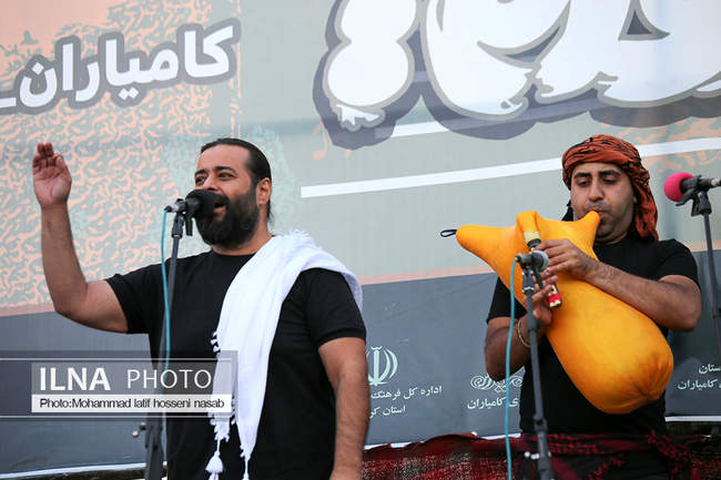 دومین جشنواره موسیقی خیابانی اقوام ایرانی در کامیاران