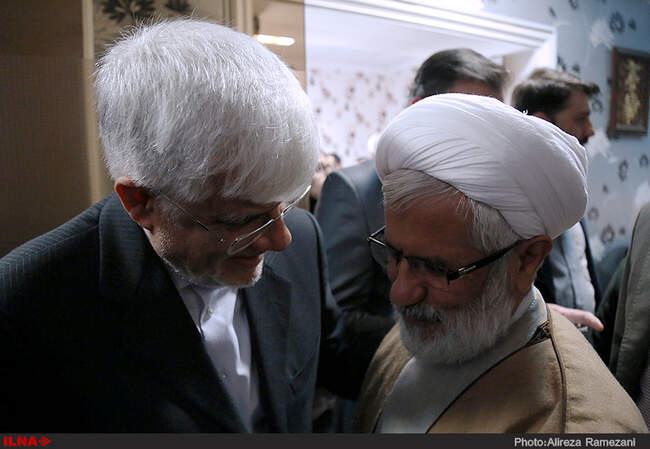 مراسم دید و بازدید نوروزی فعالان سیاسی و گروههای مختلف مردمی با محمد رضا عارف