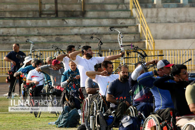 مسابقات قهرمانی کشور تیروکمان جانبازان و توان یابان