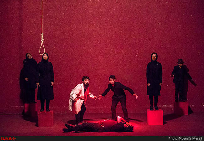 نمایش اردی جهنم در قم 