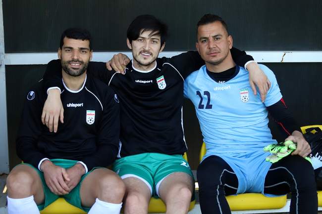 گزارش تصویری تمرین تیم ملی ایران