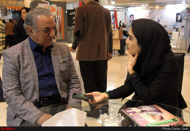 مهمانان غرفه ایلنا در هفتمین روز نمایشگاه مطبوعات و خبرگزاری‌ها/1